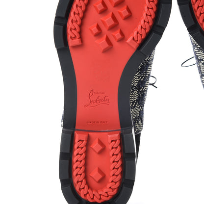 Christian Louboutin Suede Calfskin Mens Hubertus Orlato Flat 42.5 Black 6 of 8
