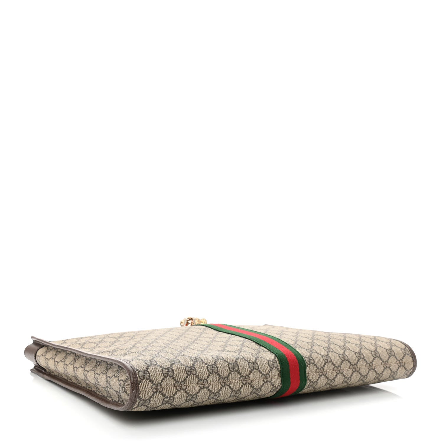 Gucci GG Supreme Monogram Large Rajah Chain Tote Beige New Acero 5 of 11