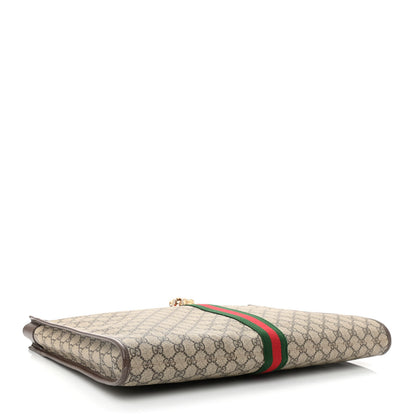 Gucci GG Supreme Monogram Large Rajah Chain Tote Beige New Acero 5 of 11