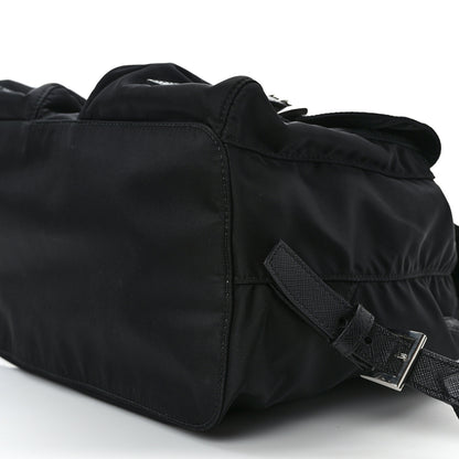 Prada Re-Nylon Saffiano Medium Backpack Black 10 of 12