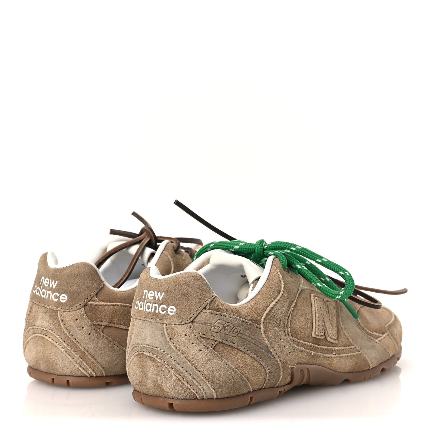 X NEW BALANCE Suede 530 SL Sneakers 37.5 Ecru