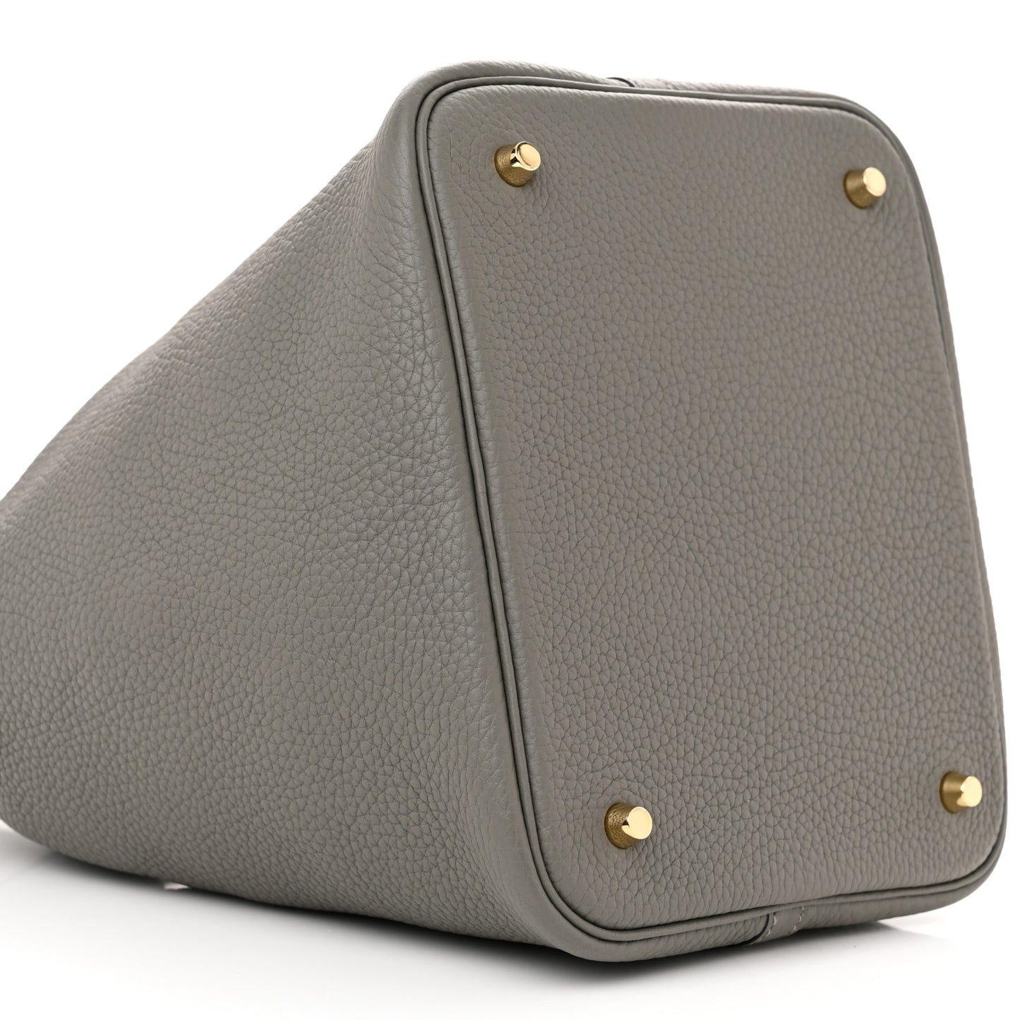 Taurillon Clemence Picotin Lock 22 MM Gris Meyer