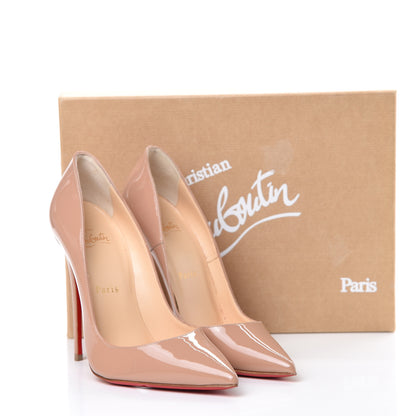 Christian Louboutin Patent So Kate 120 Pumps 37 Nude 11 of 11