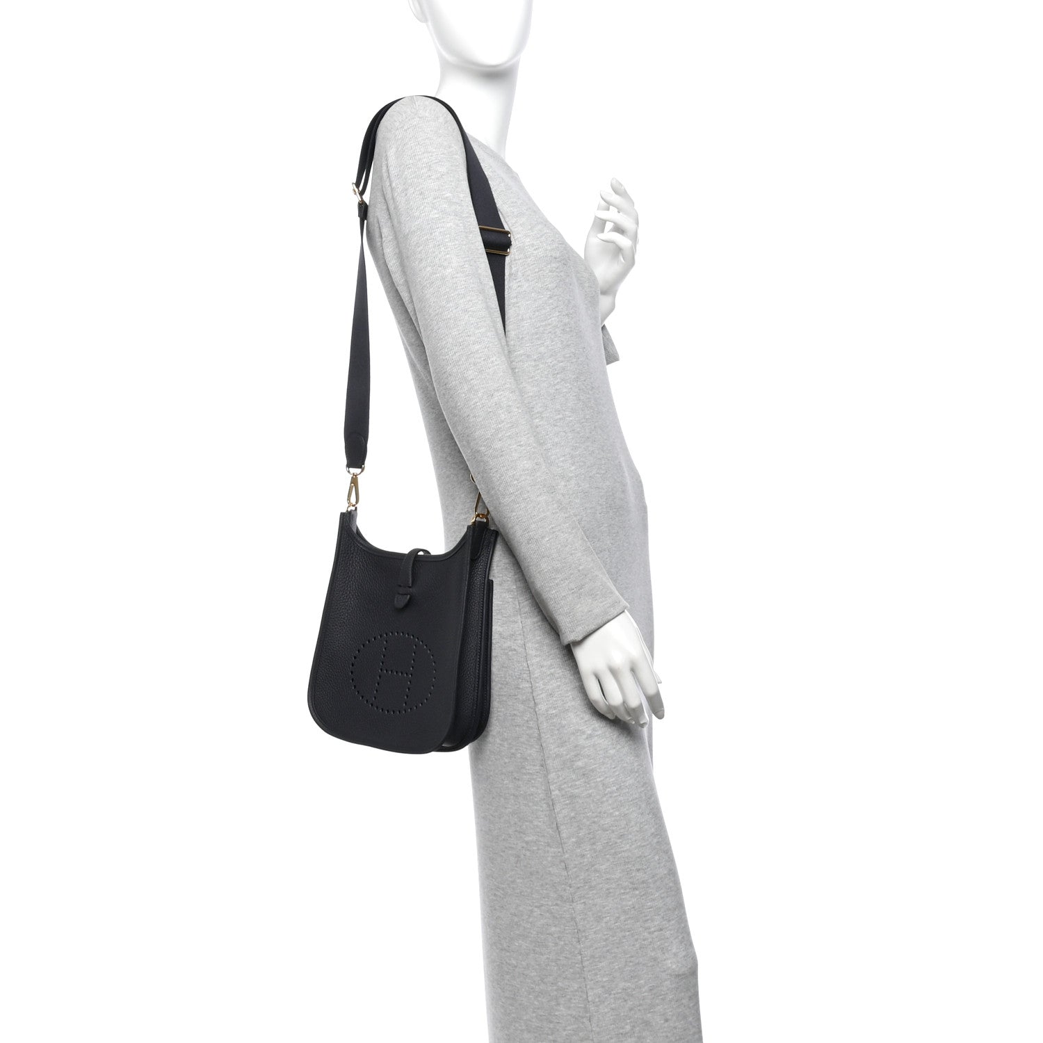 Hermes Taurillon Clemence Evelyne 23 Poche III Caban 2 of 11