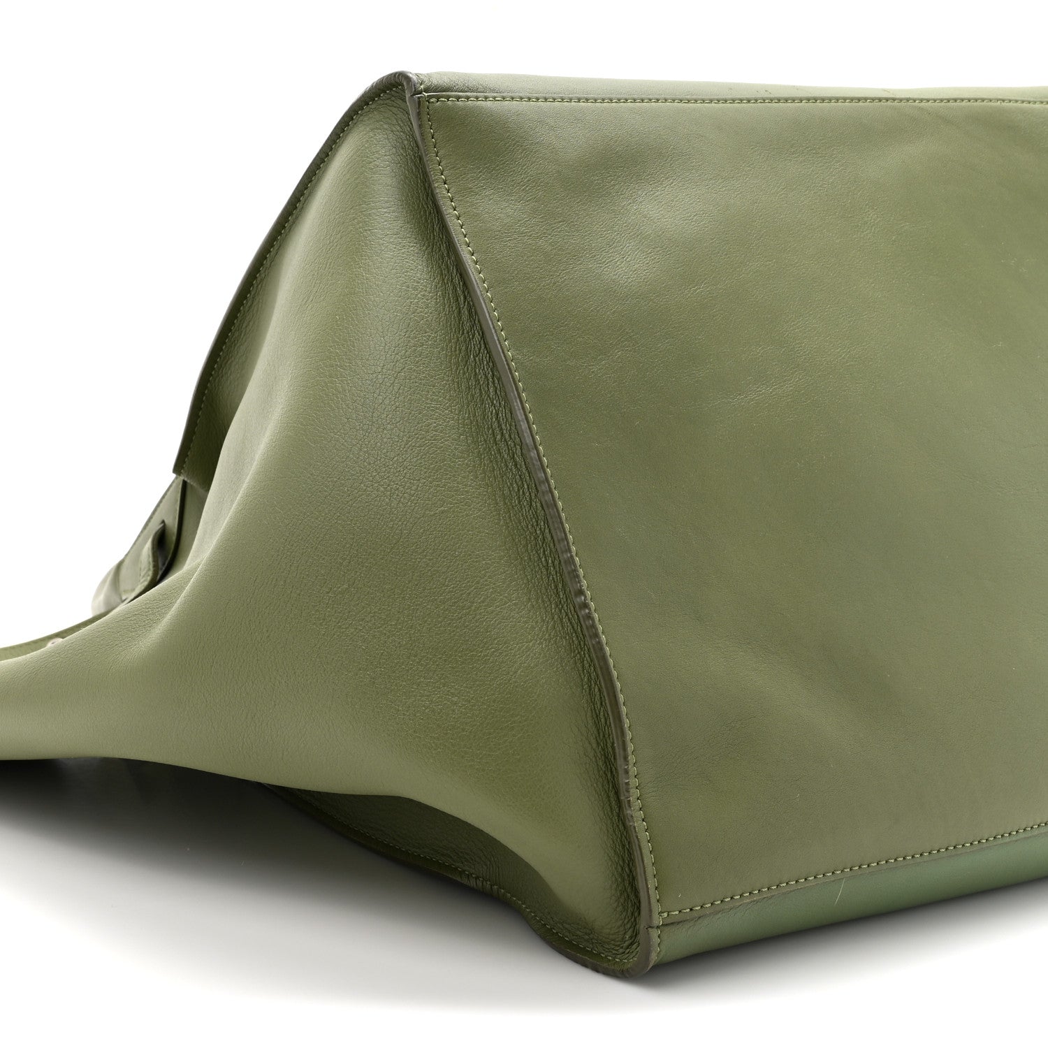 Celine Smooth Calfskin Medium Big Bag Green 10 of 17