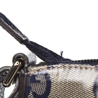 Gucci Crystal Monogram Messenger Bag Navy 8 of 10