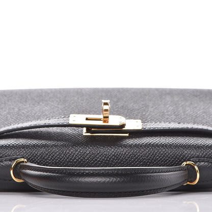 Hermes Epsom Mini Kelly Sellier 20 Black 26 of 27