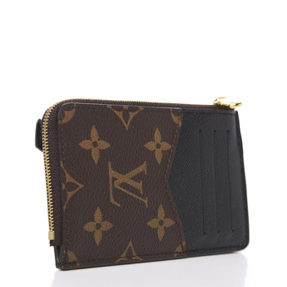 Louis Vuitton Monogram Recto Verso Card Holder Black 2 of 5