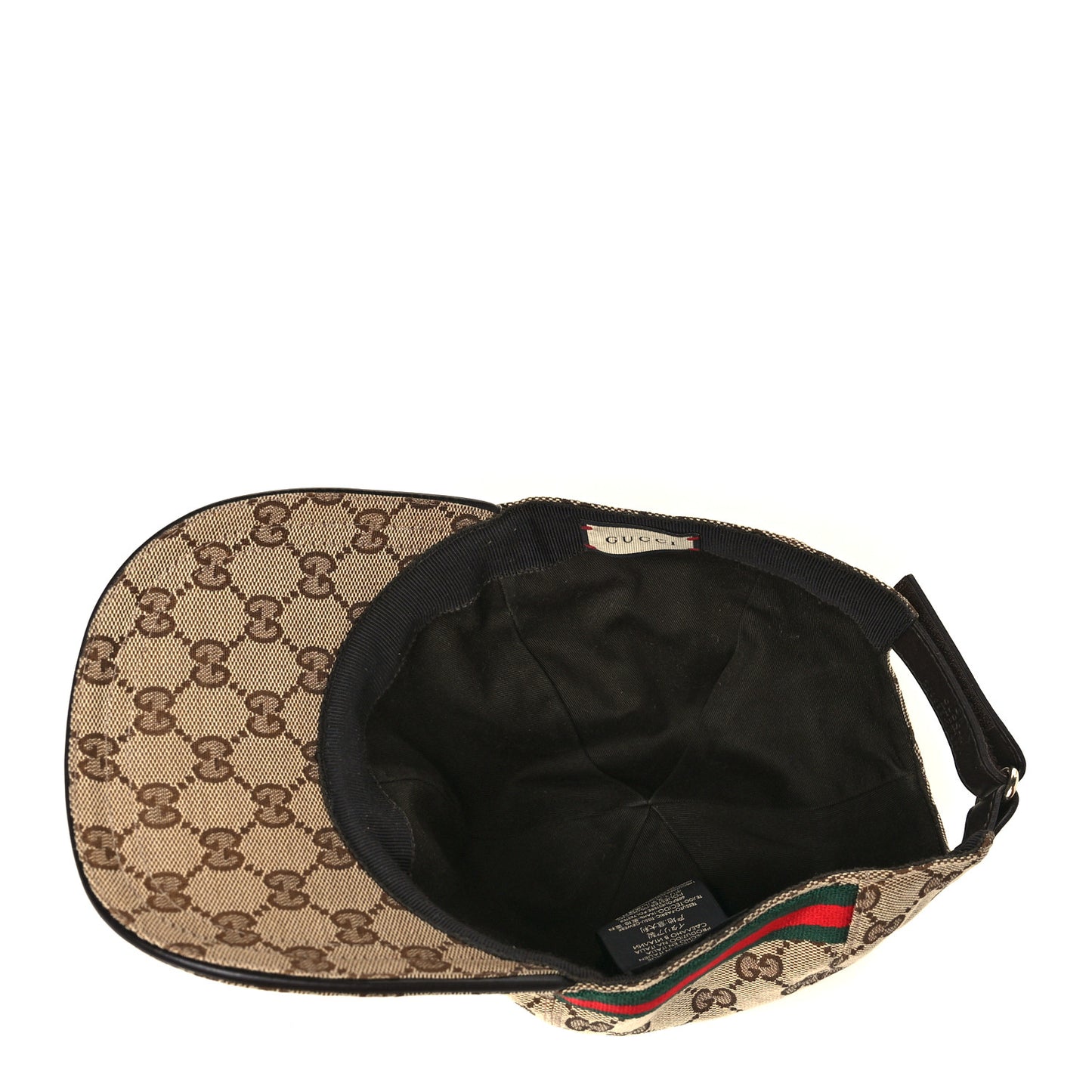 Monogram Web Baseball Hat XL Beige Cocoa