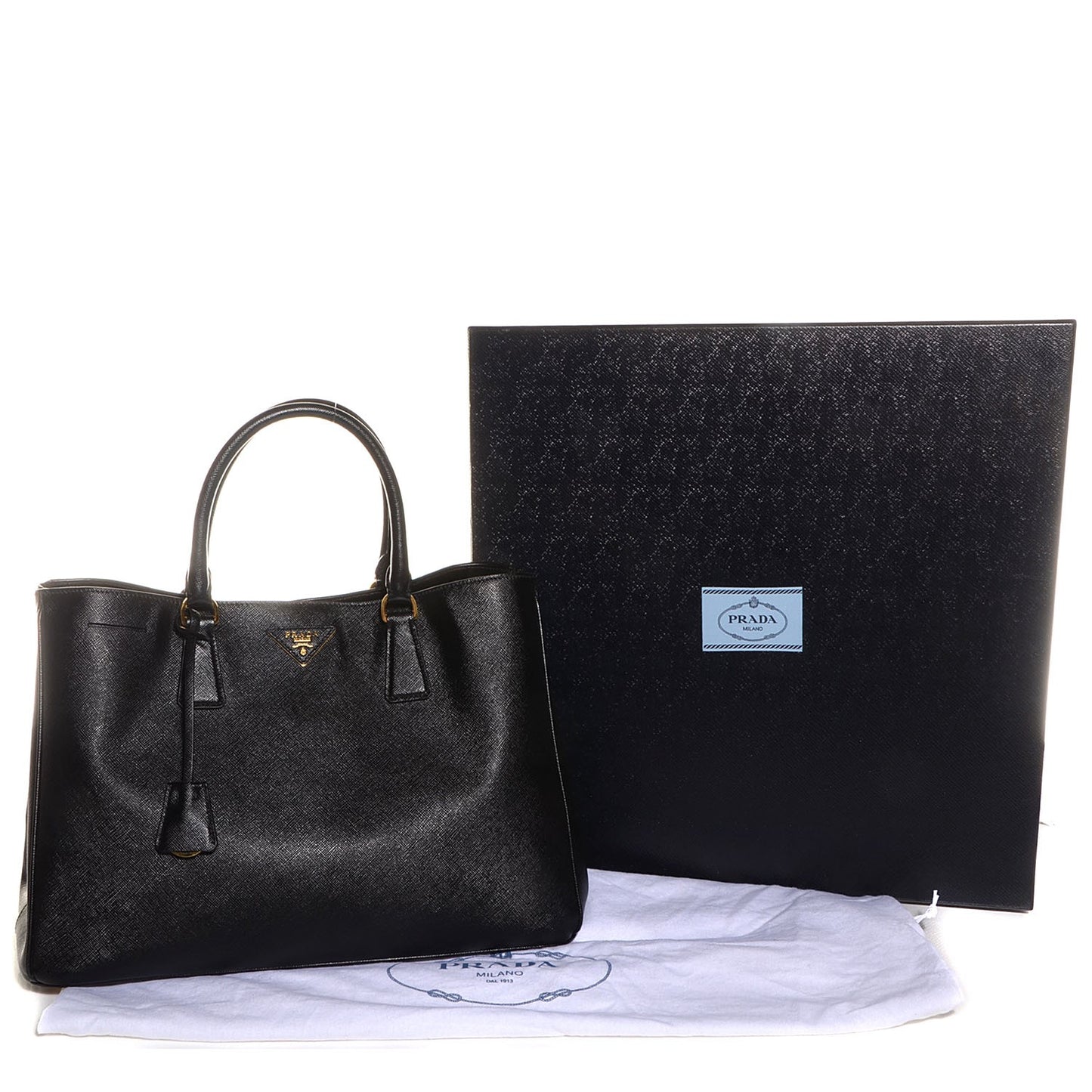 SAFFIANO Lux Large Tote Nero Black