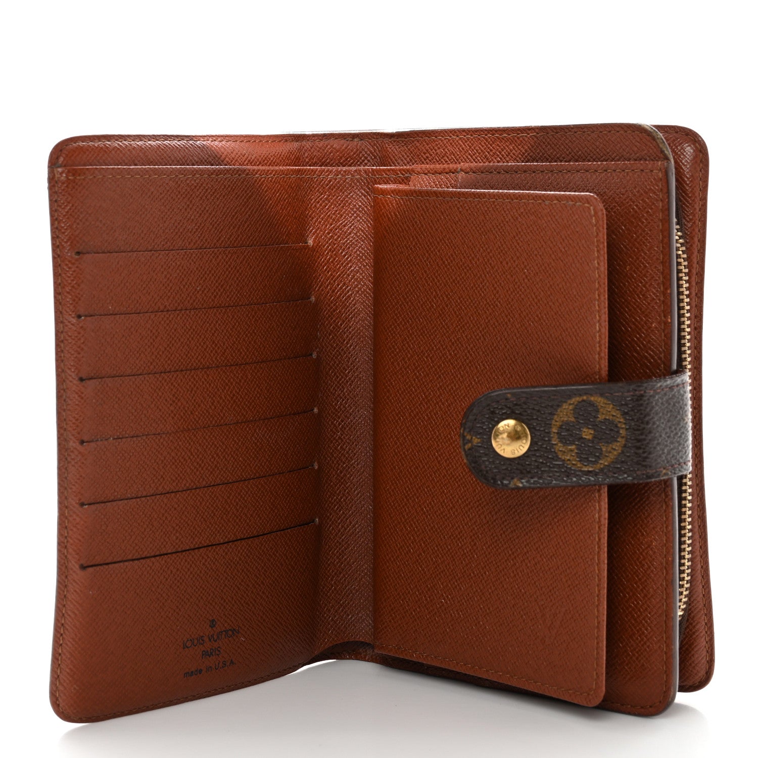 Louis Vuitton Monogram Porte Papier Zippe Wallet 5 of 13