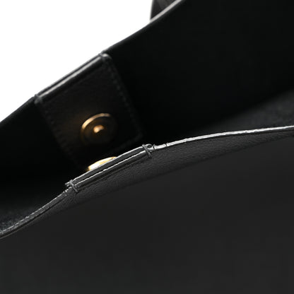 Saint Laurent Calfskin Large Shopping Tote Black 13 of 13