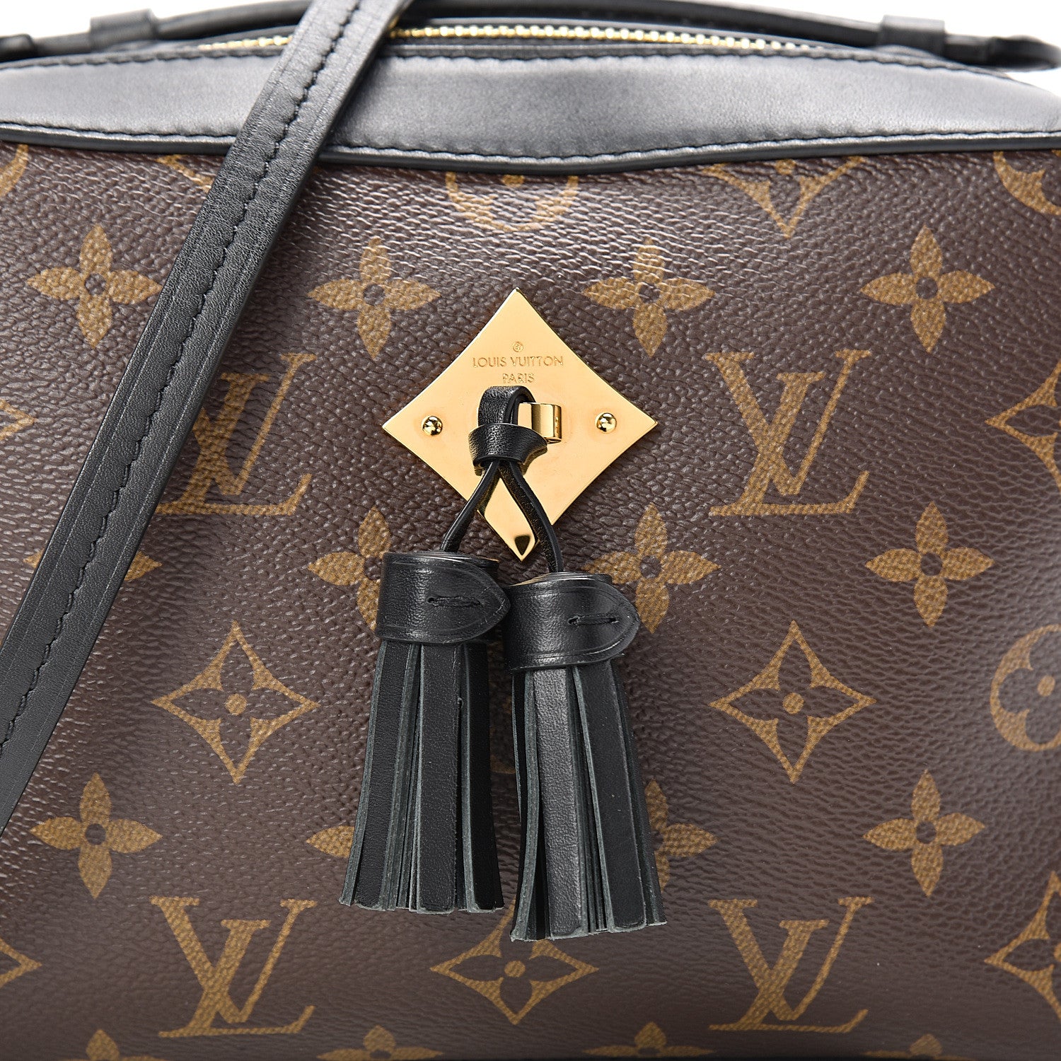 Louis Vuitton Monogram Saintonge Black 7 of 9