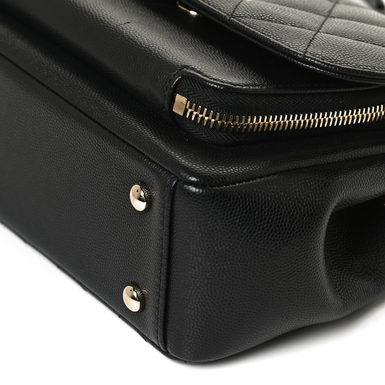 Chanel Caviar Quilted Small Business Affinity Flap Black 11 of 13