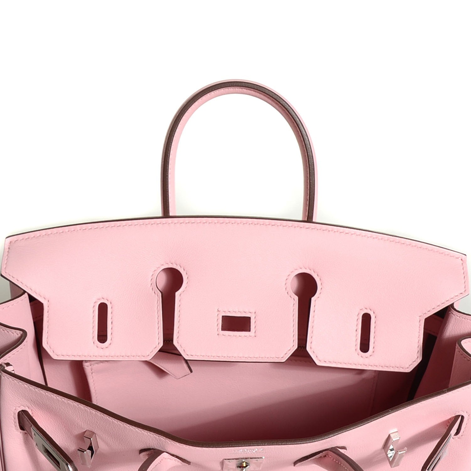 Hermes Swift Birkin 25 Rose Sakura 22 of 25
