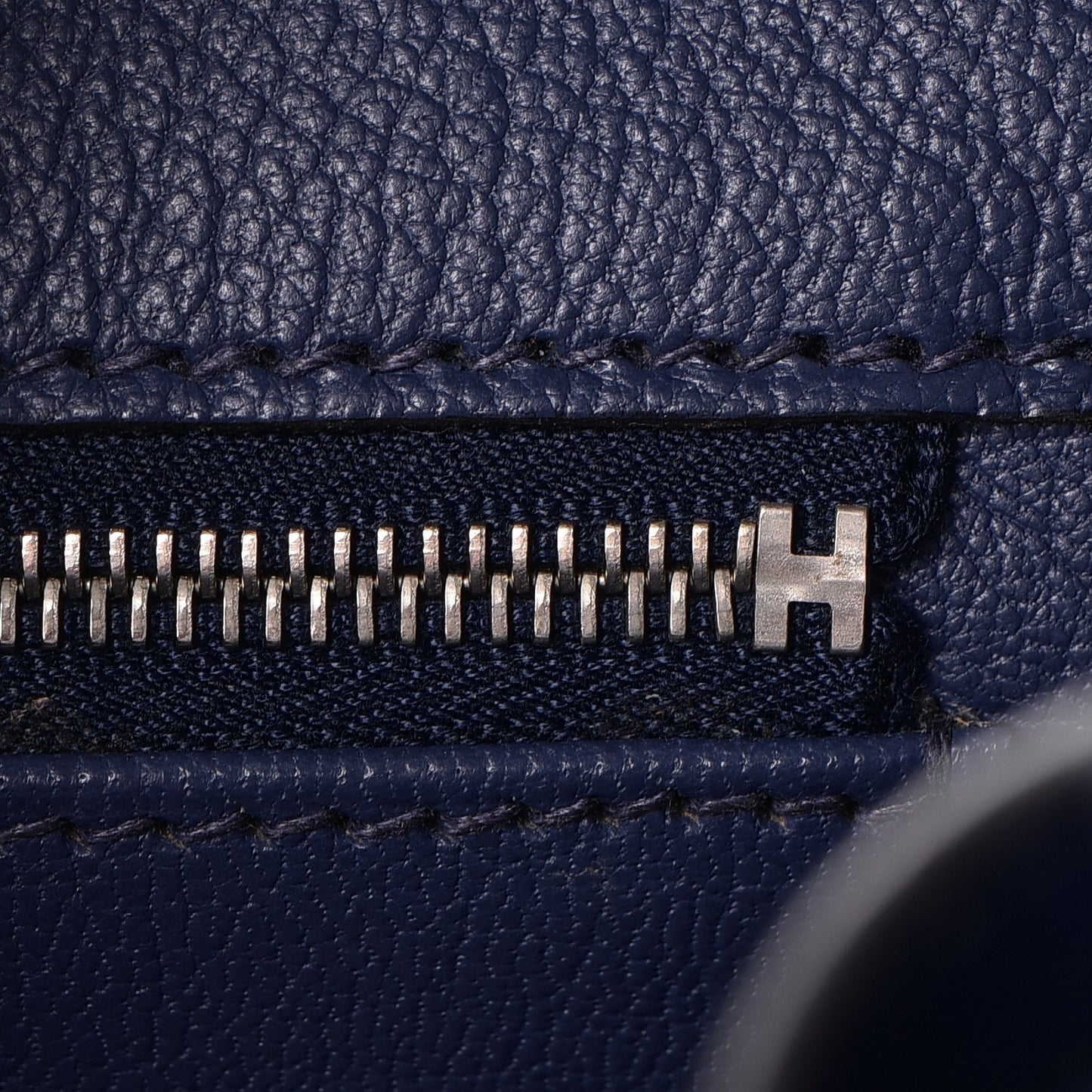 Taurillon Clemence Birkin 35 Bleu Brighton