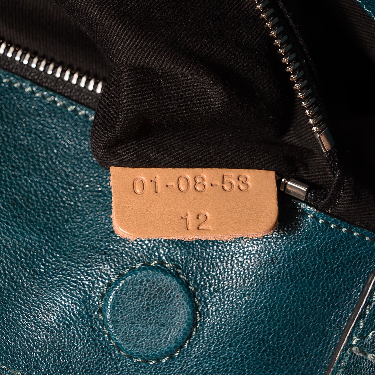 Sheepskin Saskia Satchel Aqua Fresh