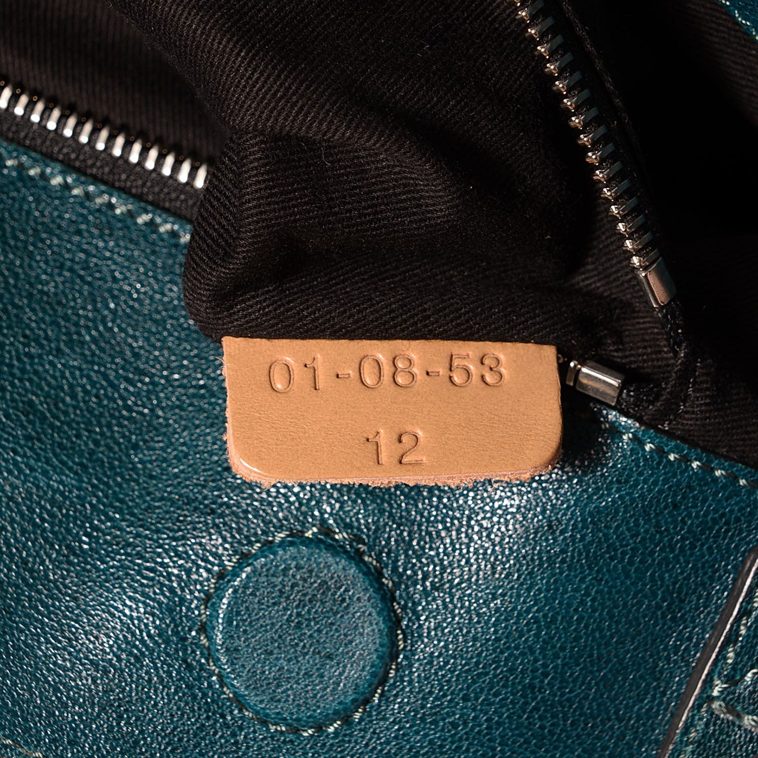 Chloe Sheepskin Saskia Satchel Aqua Fresh 7 of 10