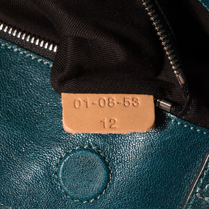Chloe Sheepskin Saskia Satchel Aqua Fresh 7 of 10