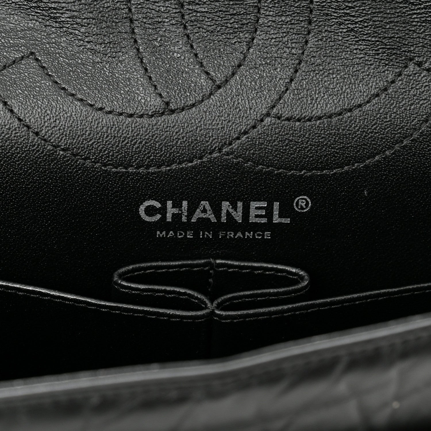 Chanel Aged Calfskin Chevron Quilted 2.55 Reissue 226 So Black 6 of 11