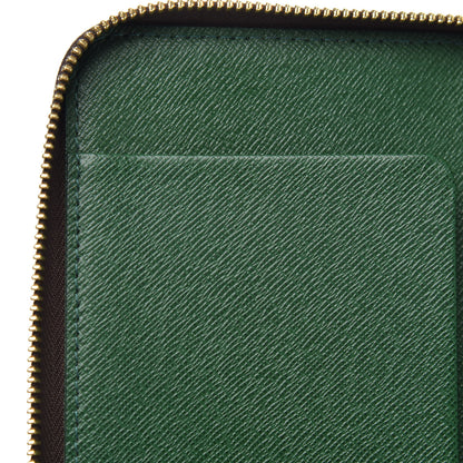 Louis Vuitton Monogram Groom Zippy Organizer Wallet Green 10 of 10