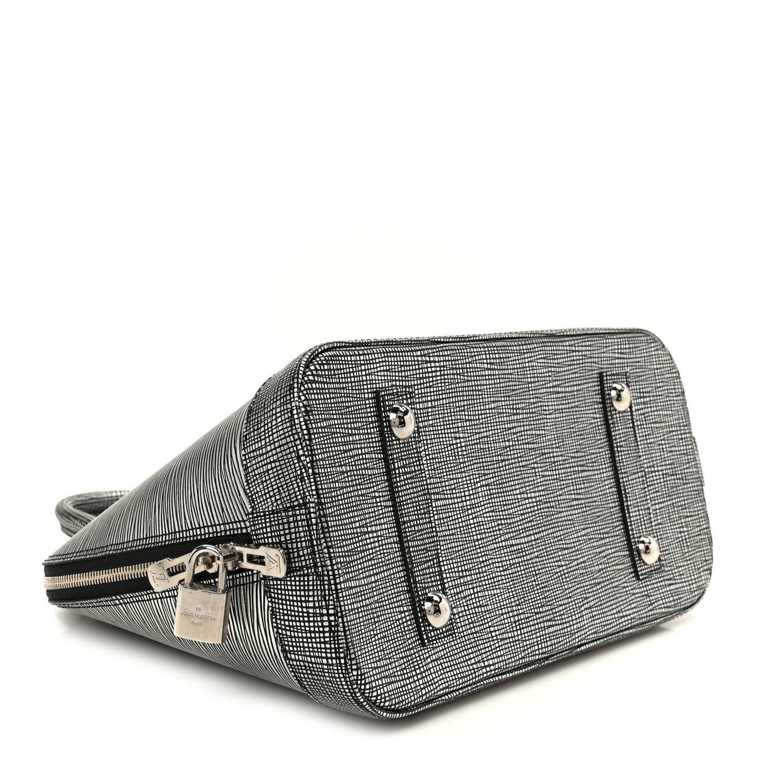 Louis Vuitton Epi Alma PM Platine 4 of 11
