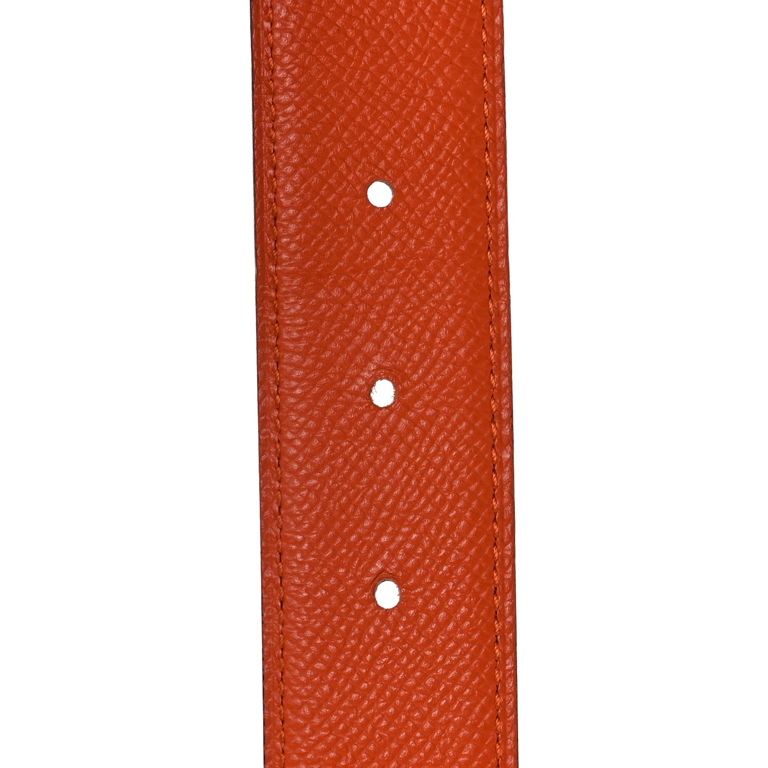 Hermes Swift Epsom 32mm Belt Strap 100 40 Black Feu 4 of 6