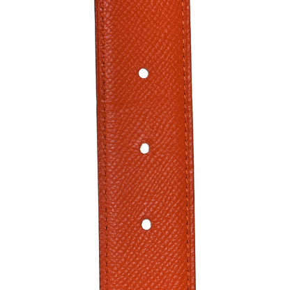Hermes Swift Epsom 32mm Belt Strap 100 40 Black Feu 4 of 6