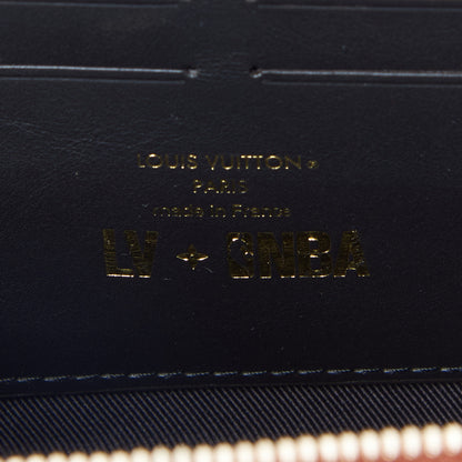 Louis Vuitton X NBA Monogram Embossed Ball Grain Cowhide Soft Trunk Wallet Brown 7 of 7