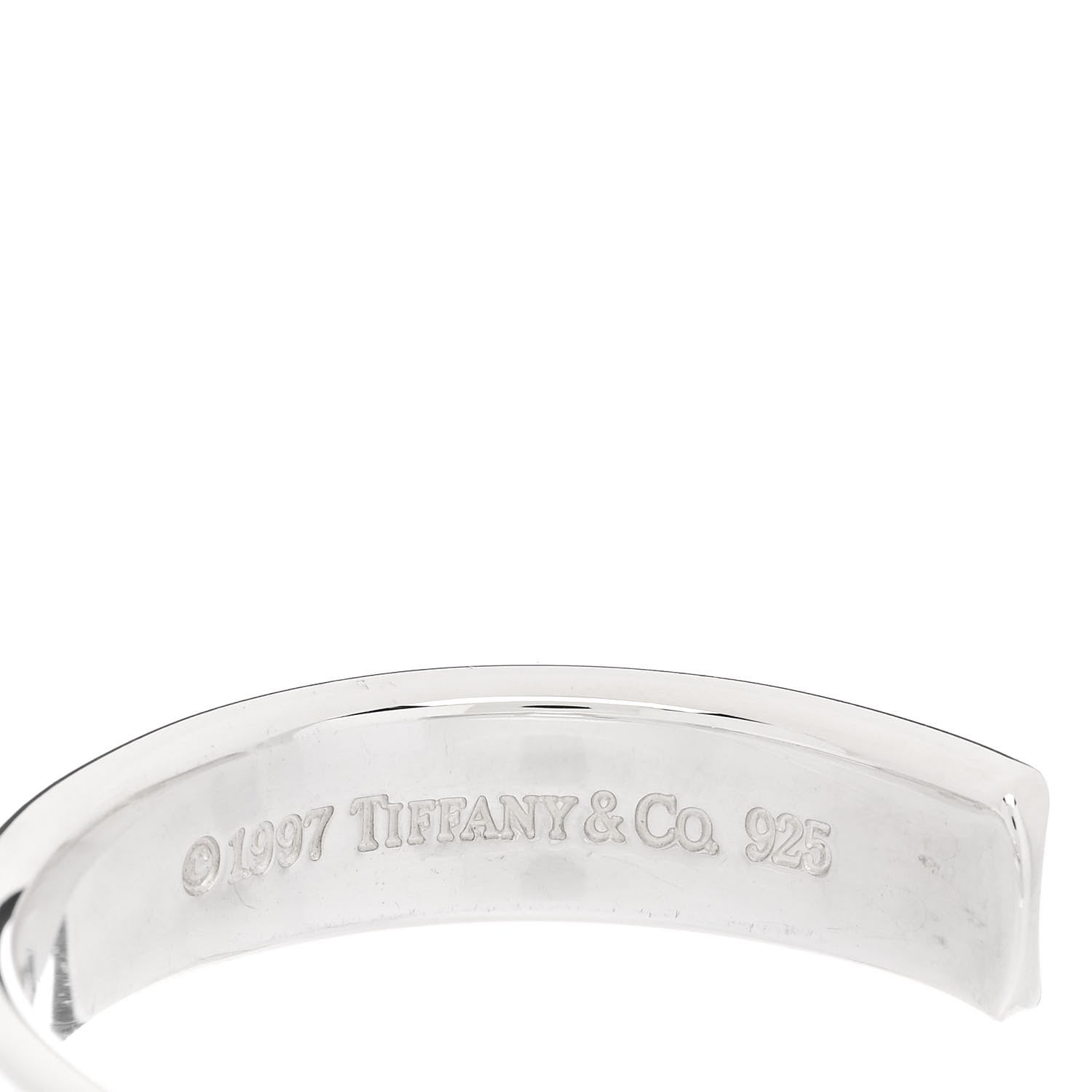 Tiffany Sterling Silver 1837 Cuff Bracelet 3 of 3