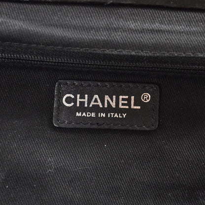 Chanel Patent Quilted Ritz Flap Bag Black 9 of 13