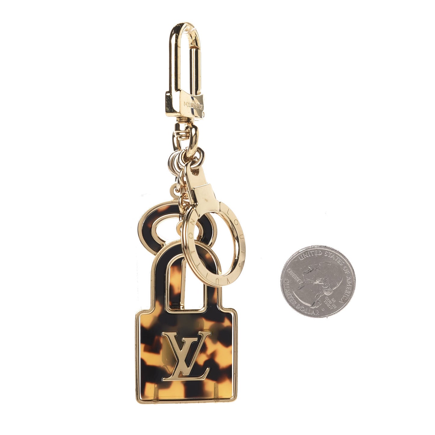 Acetate Confidence Bag Charm Key Holder
