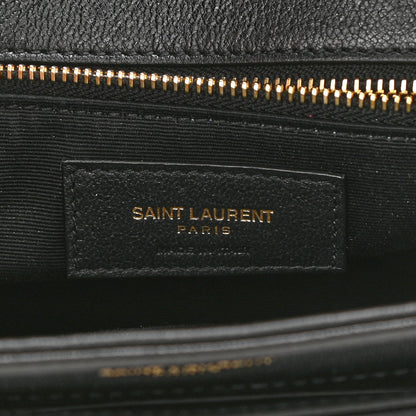 Saint Laurent Lambskin Quilted Mini Becky Chain Bag Black 7 of 12