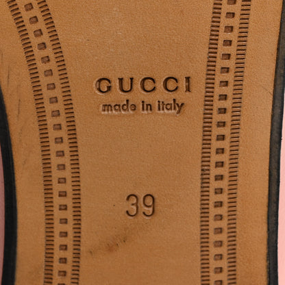 Gucci Lambskin Womens Brixton Horsebit Loafers 39 Perfect Pink 8 of 12