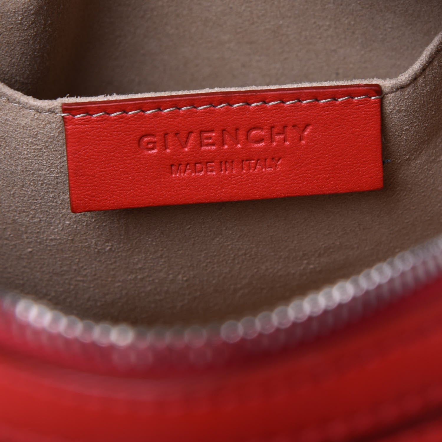 Givenchy Calfskin Micro Lucrezia Red 7 of 10