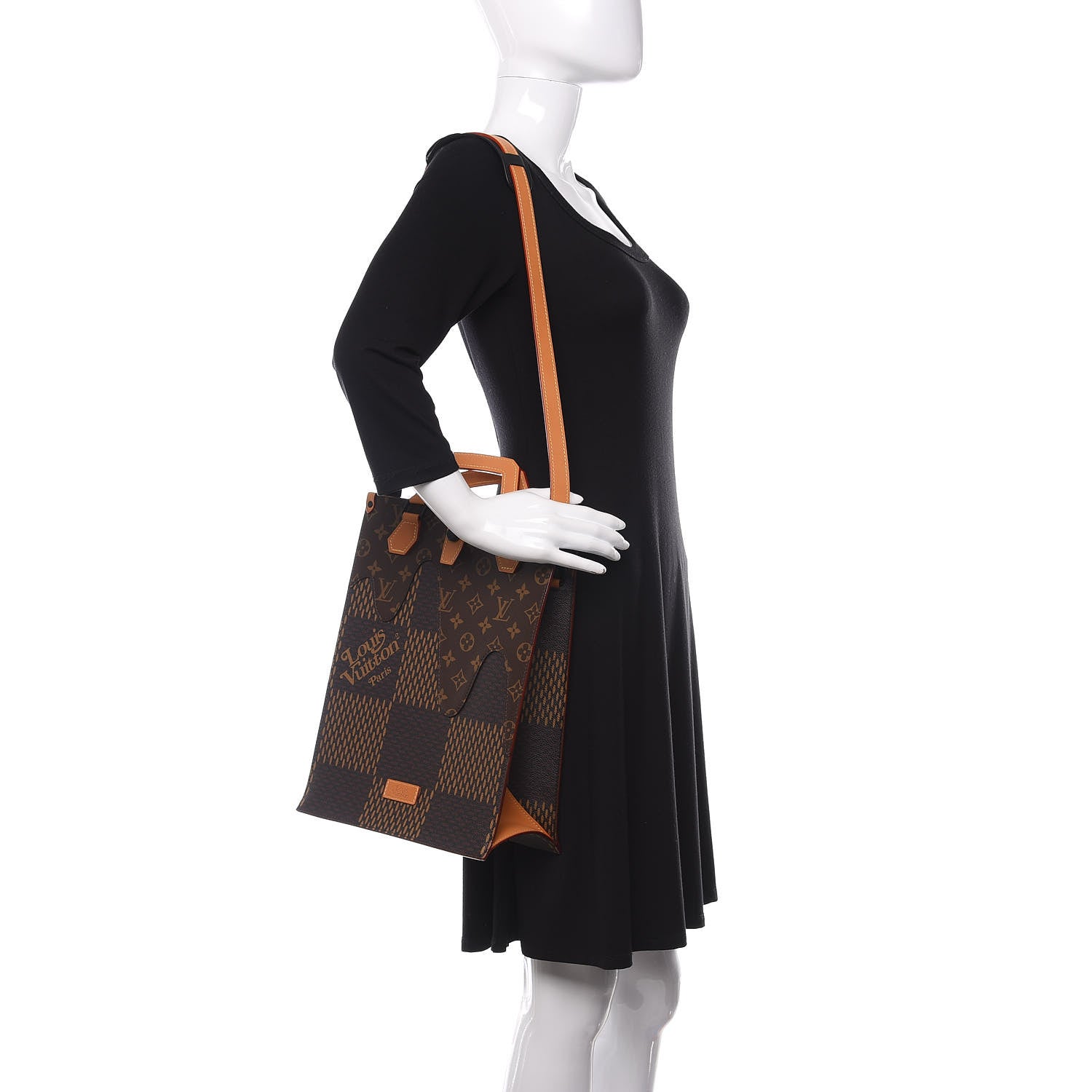 Louis Vuitton x NIGO Giant Damier Ebene Monogram Mini Tote 2 of 9