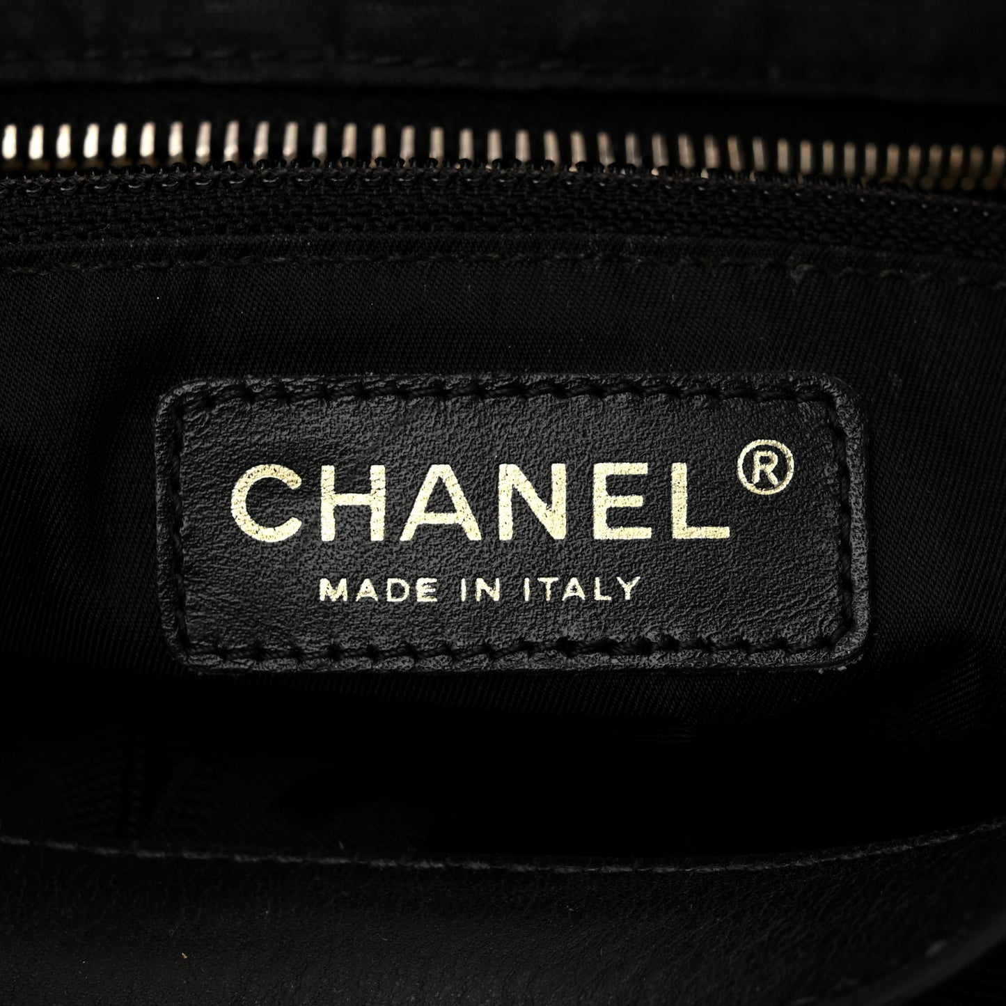 Nylon Large Travel Tote Black