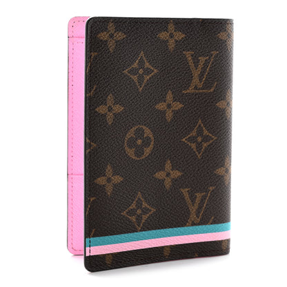 Louis Vuitton Monogram 2016 Christmas Animation Passport Cover Rose Ballerine 3 of 8