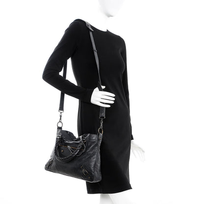 Balenciaga Agneau Classic Hardware Town Black 2 of 9