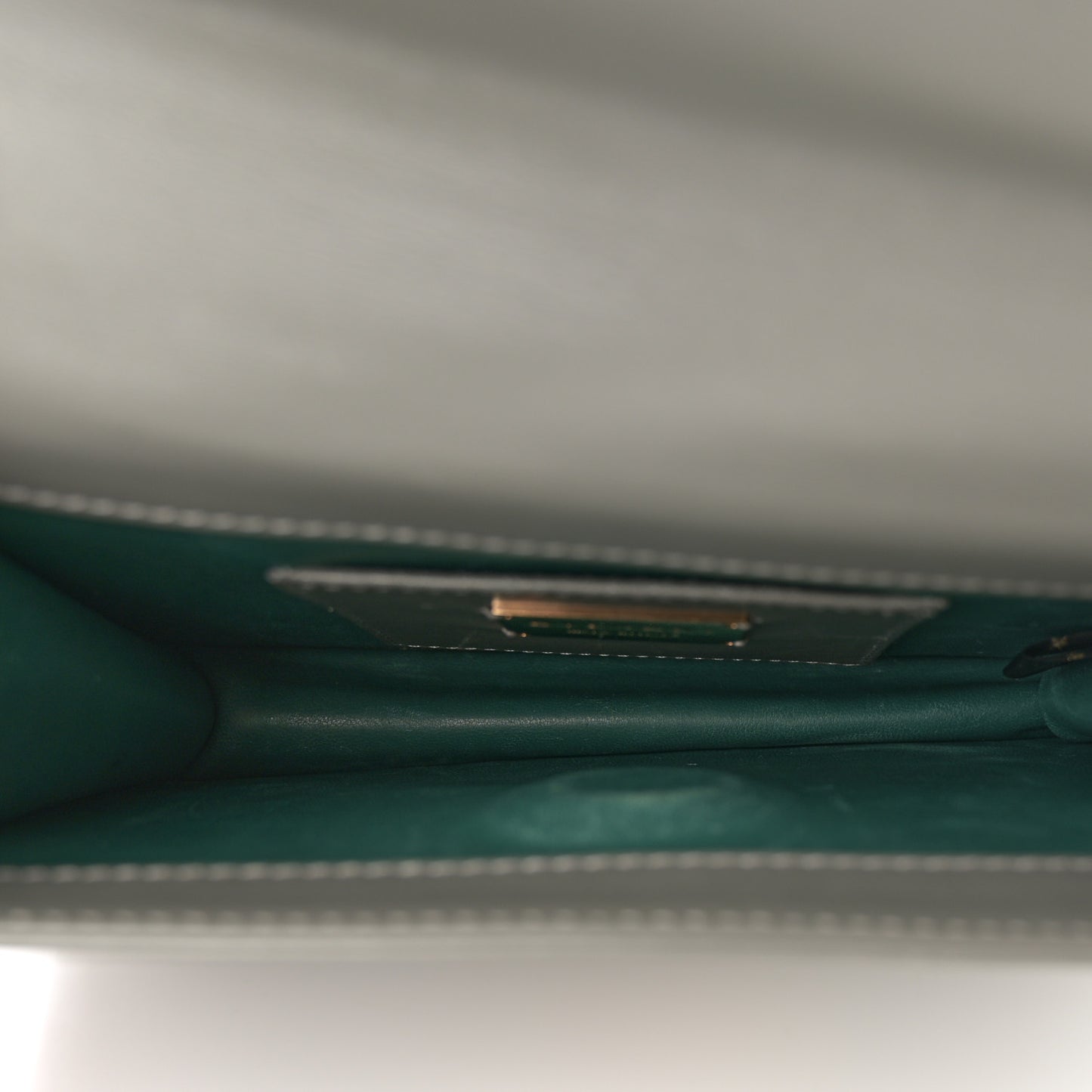 Galuchat Calfskin Serpenti Forever Crossbody Bag Grey