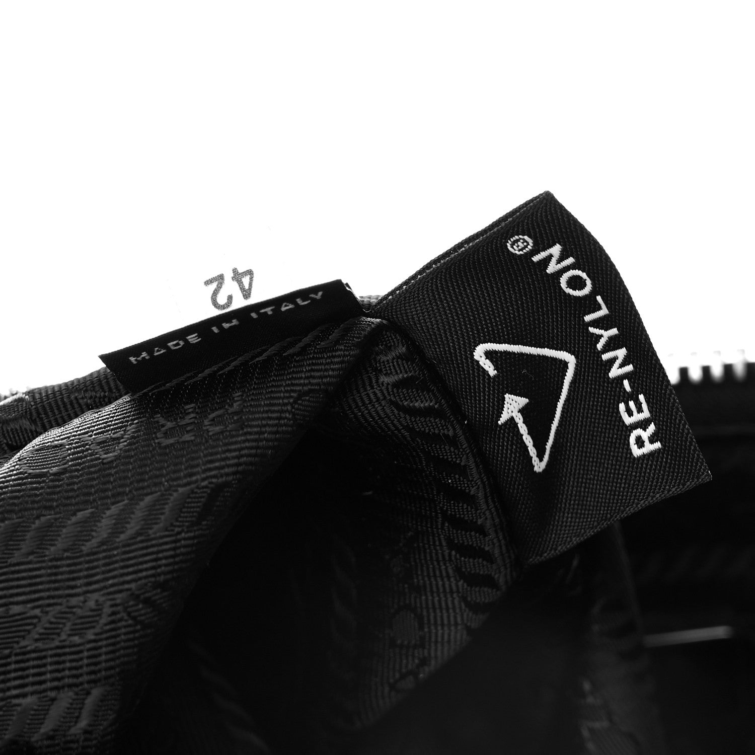Prada Tessuto Nylon Saffiano Mini Re-Edition 2005 Bag Black 6 of 10