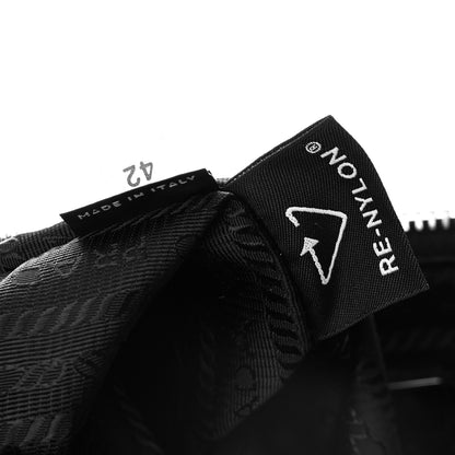 Prada Tessuto Nylon Saffiano Mini Re-Edition 2005 Bag Black 6 of 10