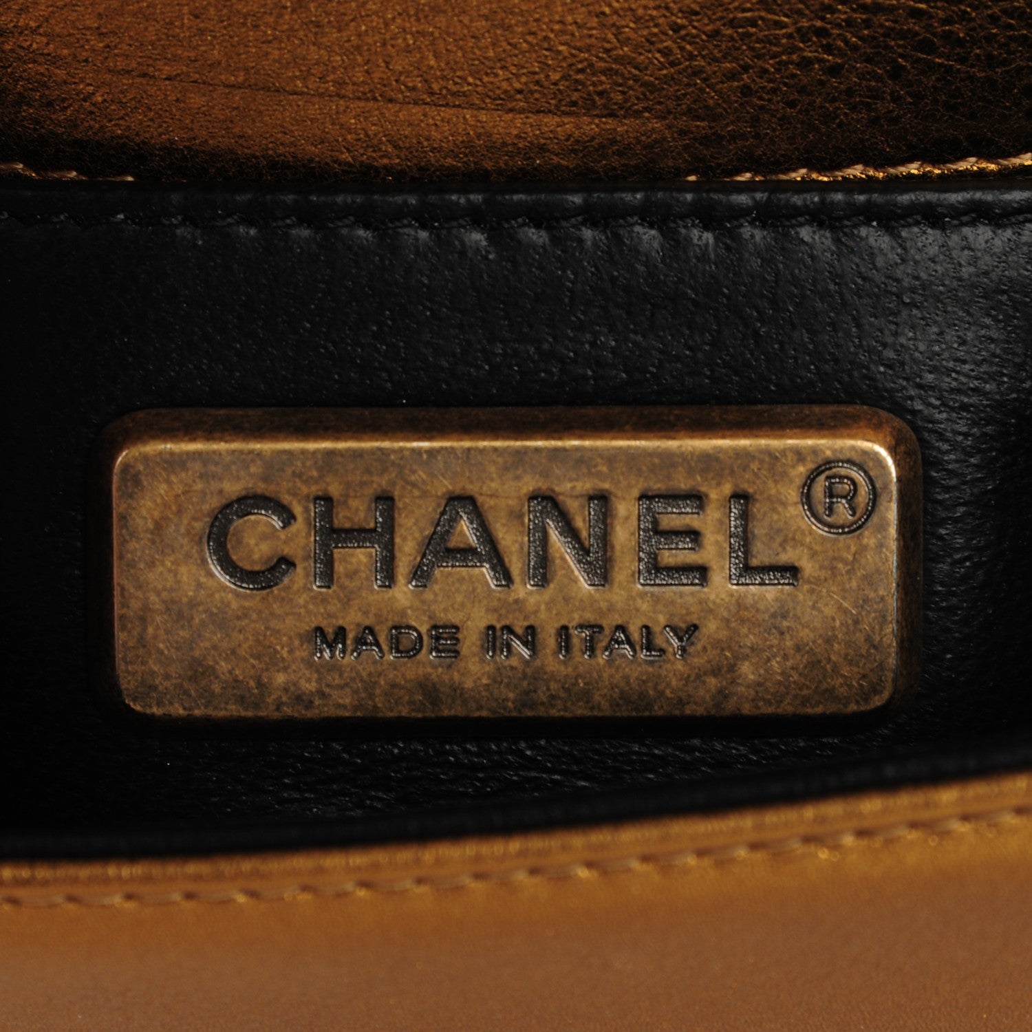 Chanel Galuchat Stingray Mini Boy Flap Gold 5 of 7
