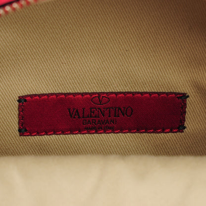 Valentino Garavani Calfskin Mini Rockstud Backpack Deep Fuxia 6 of 7