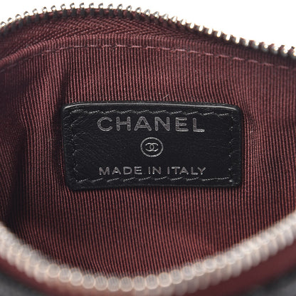Chanel Caviar Quilted Small Cosmetic Case Black 6 of 7