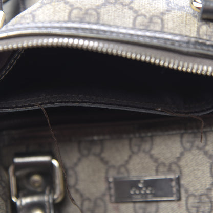 Gucci GG Plus Monogram Medium Joy Boston Pewter 9 of 20