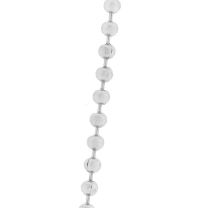 Tiffany Sterling Silver Bead Chain Necklace 34" 4 of 6
