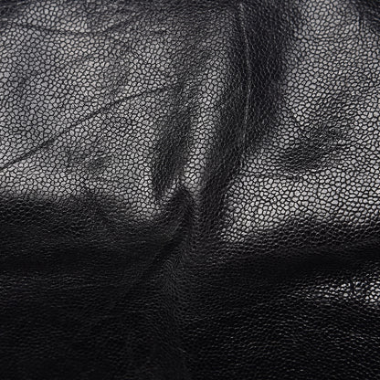 Chanel Crumpled Caviar Quilted Maxi Elastic Flap Black 14 of 14