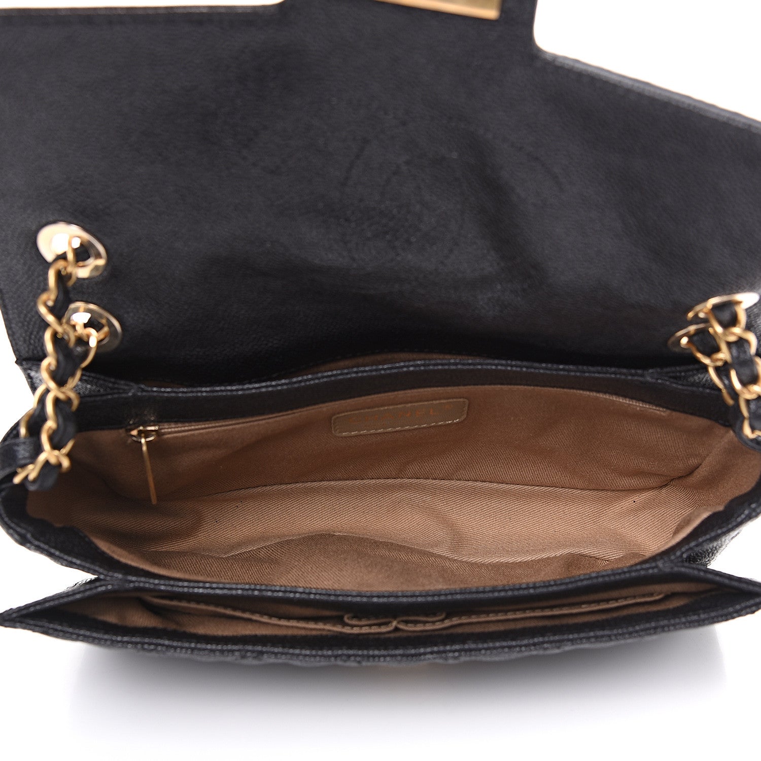 Chanel Caviar Quilted Medium Mademoiselle Flap Black 4 of 11
