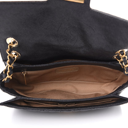 Chanel Caviar Quilted Medium Mademoiselle Flap Black 4 of 11